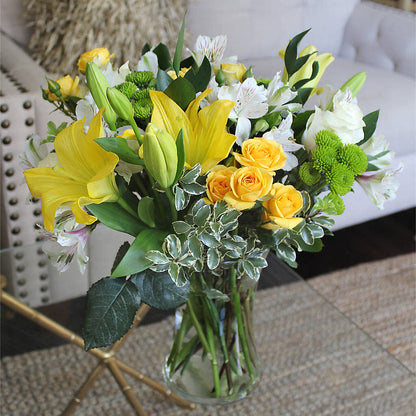 Hope & Serenity Bouquet –  Exquisite Flowers, Freeport FL