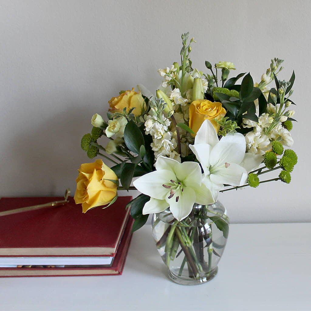 Hope & Serenity Bouquet –  Exquisite Flowers, Freeport FL