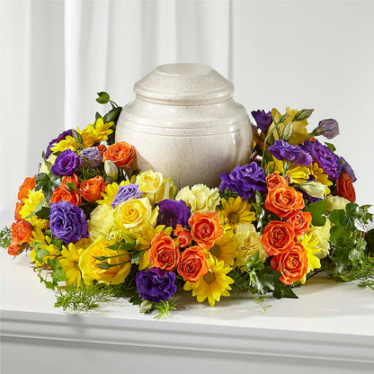 Blossoms of Remembrance Cremation Adornment –  Exquisite Flowers, Freeport FL