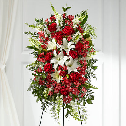 Everlasting Memory Standing Spray –  Exquisite Flowers, Freeport FL