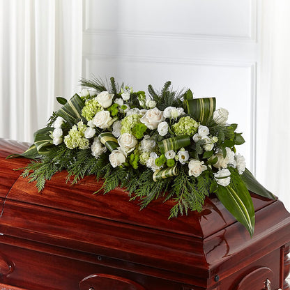 Hopeful Gesture Casket Spray –  Exquisite Flowers, Freeport FL