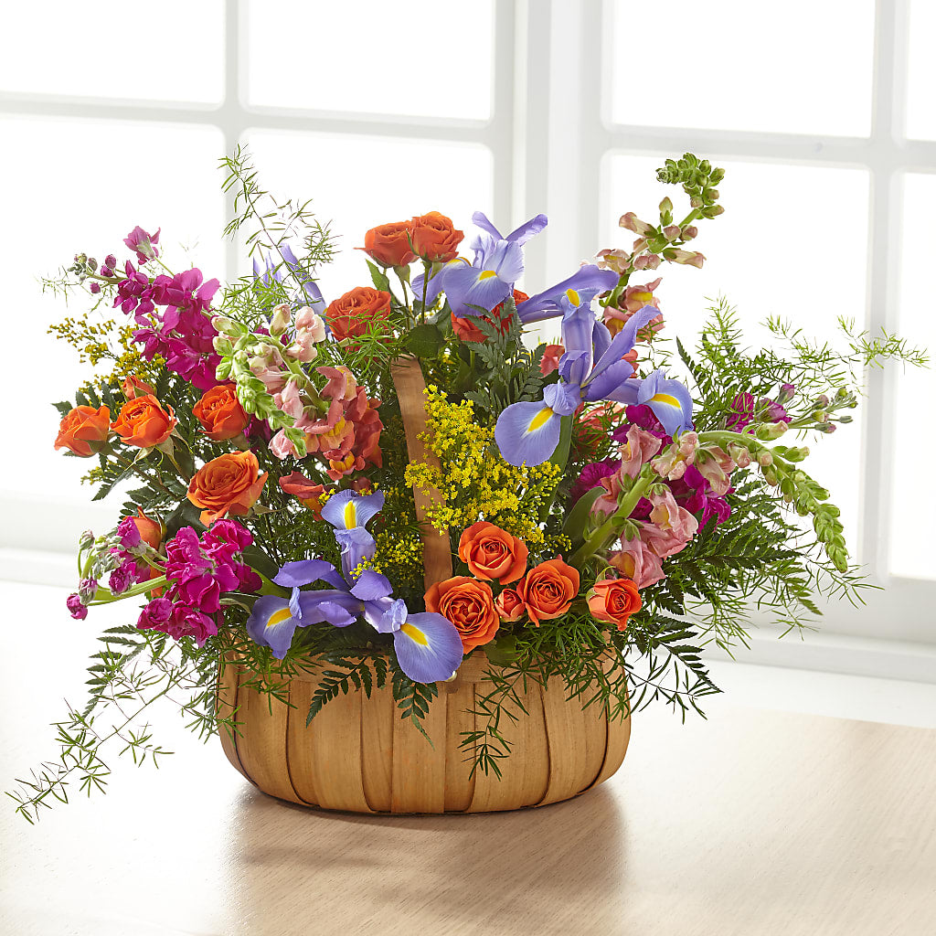Garden of Life Basket –  Exquisite Flowers, Freeport FL