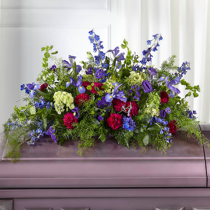 Always Treasured Casket Spray –  Exquisite Flowers, Freeport FL