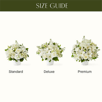 Peaceful Reflections Arrangement –  Exquisite Flowers, Freeport FL