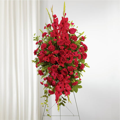From the Heart Standing Spray –  Exquisite Flowers, Freeport FL