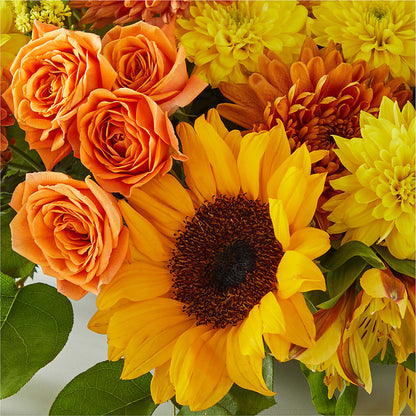 Autumn Harmony Centerpiece –  Exquisite Flowers, Freeport FL
