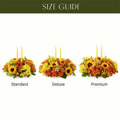 Autumn Harmony Centerpiece –  Exquisite Flowers, Freeport FL
