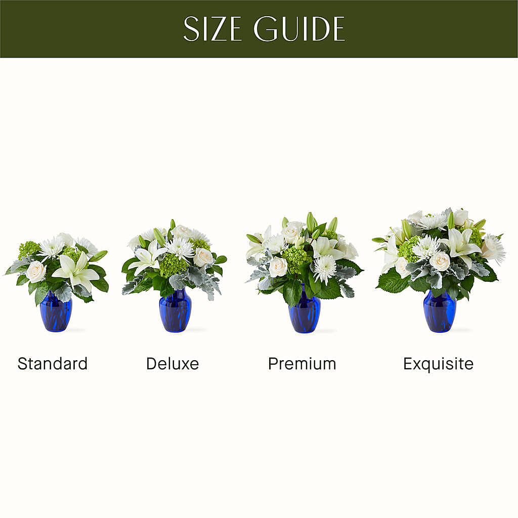 Snowy Dreams Bouquet –  Exquisite Flowers, Freeport FL