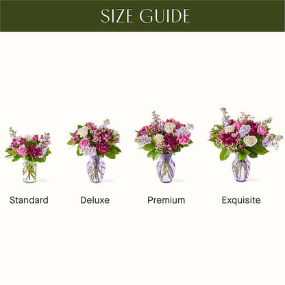 Amethyst Dreams Bouquet –  Exquisite Flowers, Freeport FL