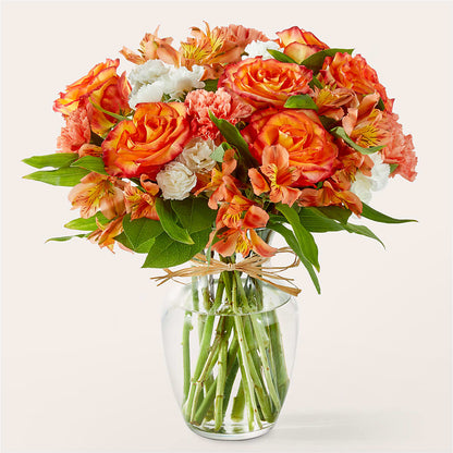 Apricot Glow Bouquet –  Exquisite Flowers, Freeport FL