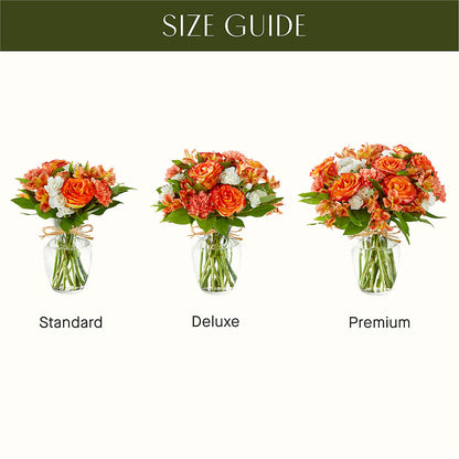 Apricot Glow Bouquet –  Exquisite Flowers, Freeport FL