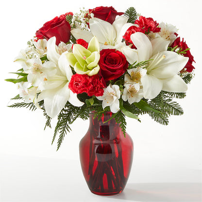 Holiday Season Bouquet –  Exquisite Flowers, Freeport FL