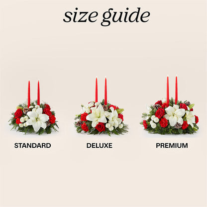 Seasonal Festivities Centerpiece –  Exquisite Flowers, Freeport FL