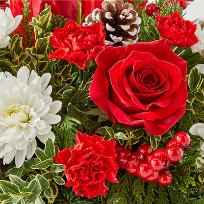 Holiday Soiree Centerpiece –  Exquisite Flowers, Freeport FL