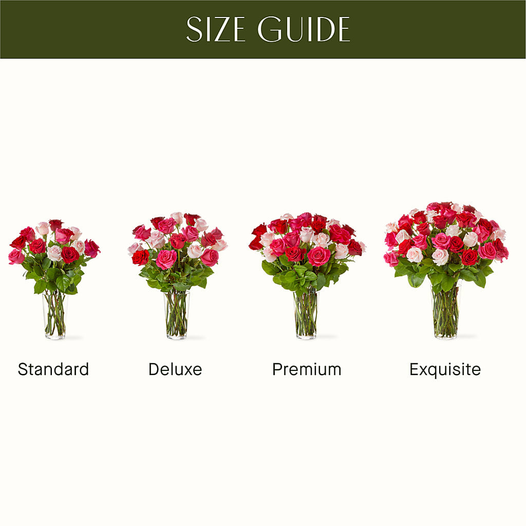 Charming Rose Bouquet –  Exquisite Flowers, Freeport FL