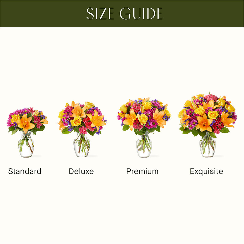 Colorful Visions Bouquet –  Exquisite Flowers, Freeport FL
