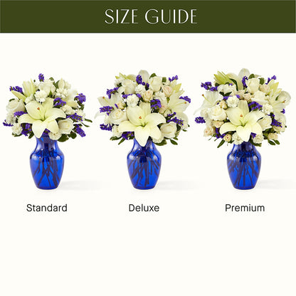 Sapphire Rush Bouquet –  Exquisite Flowers, Freeport FL
