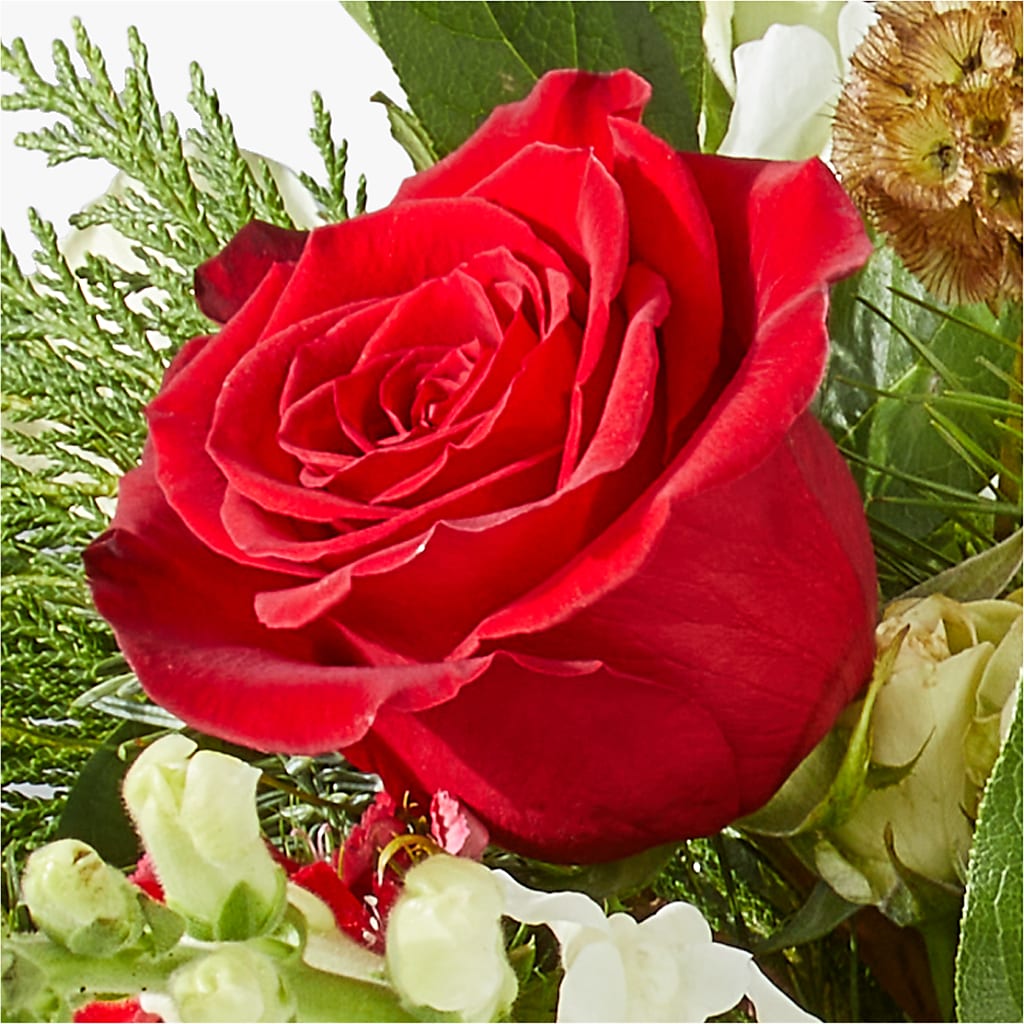 Deck the Halls Bouquet –  Exquisite Flowers, Freeport FL