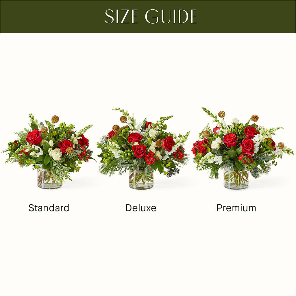 Deck the Halls Bouquet –  Exquisite Flowers, Freeport FL