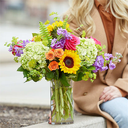 Vibrant Greetings Bouquet –  Exquisite Flowers, Freeport FL