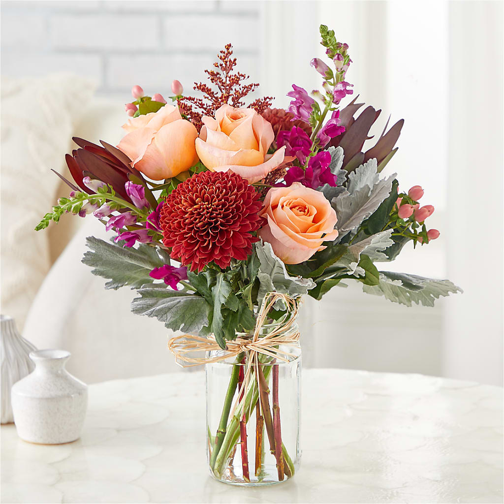 Moody Hues Bouquet –  Exquisite Flowers, Freeport FL