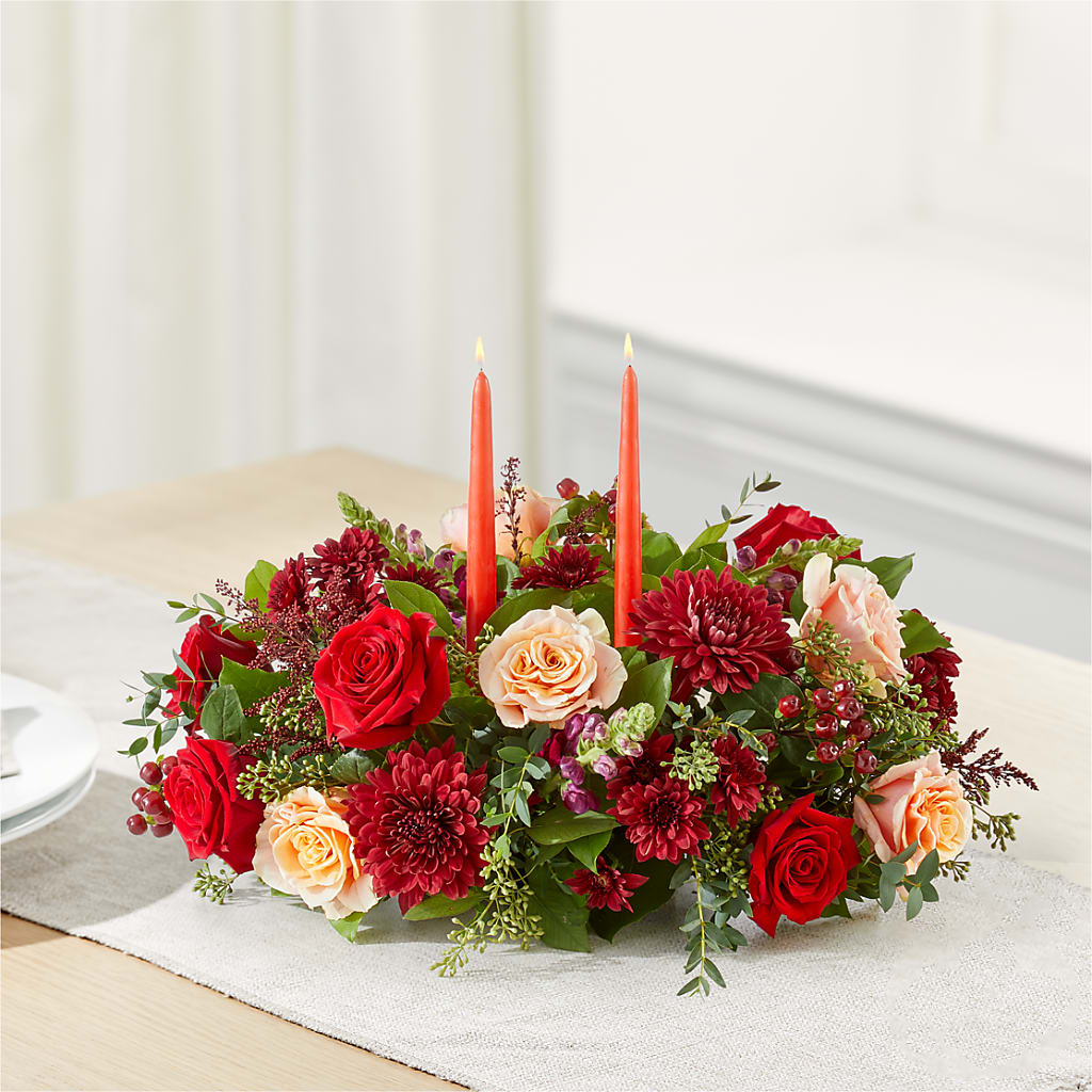 Most Thankful Centerpiece –  Exquisite Flowers, Freeport FL