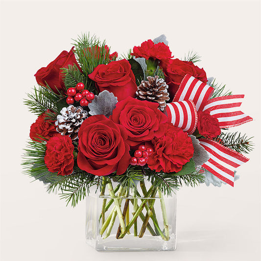 Baking Spirits Bright Bouquet –  Exquisite Flowers, Freeport FL