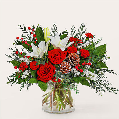 Best in Snow Bouquet –  Exquisite Flowers, Freeport FL