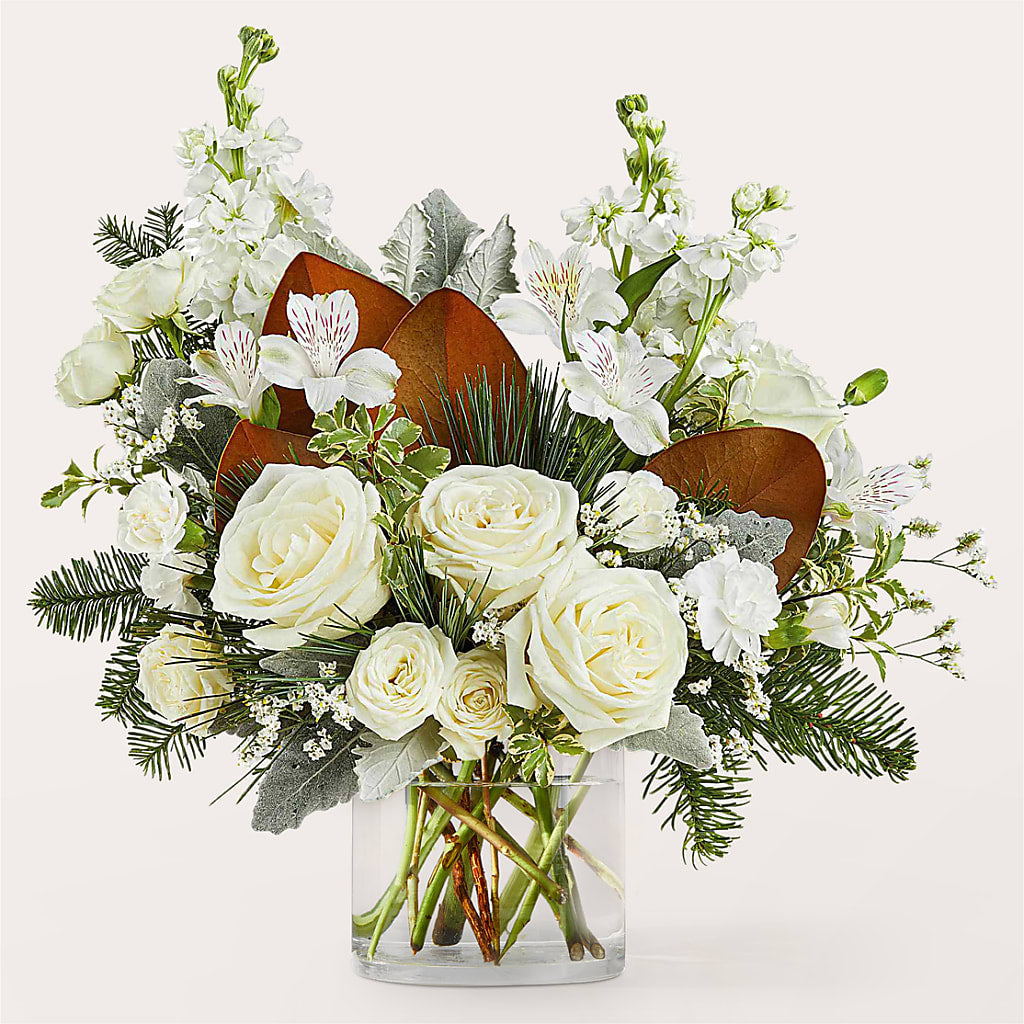 Fresh Snowfall Bouquet –  Exquisite Flowers, Freeport FL