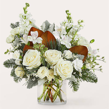 Fresh Snowfall Bouquet –  Exquisite Flowers, Freeport FL