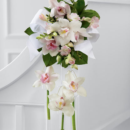 Perfect Entrance Pew Arrangement –  Exquisite Flowers, Freeport FL