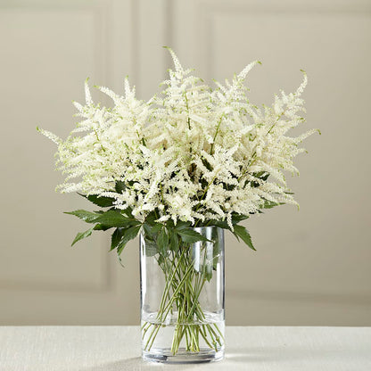 White Astilbe Bouquet –  Exquisite Flowers, Freeport FL