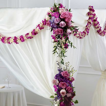 Color & Light Chuppah Decor –  Exquisite Flowers, Freeport FL